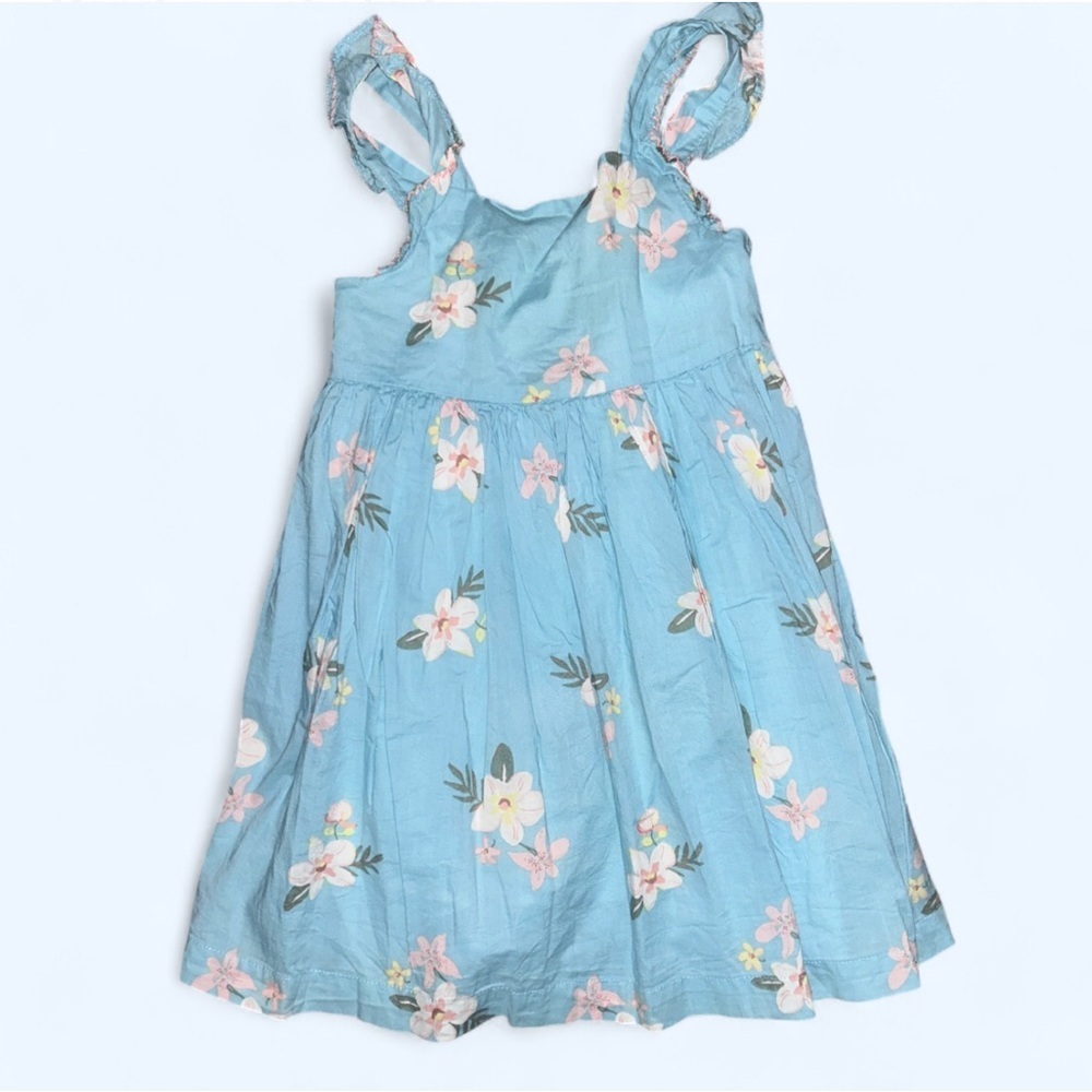 OshKosh B'gosh Blue Floral Kids Dress
